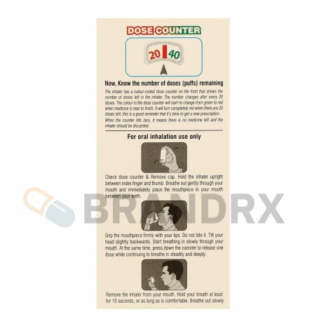 Formonide Inhaler 120 MD 200 mcg Cadila Pharmaceuticals Ltd.