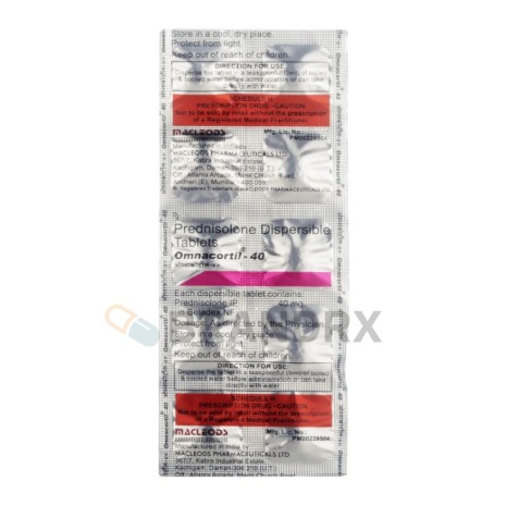 Omnacortil 40 mg Macleods